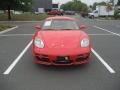 2007 Guards Red Porsche Cayman S  photo #2