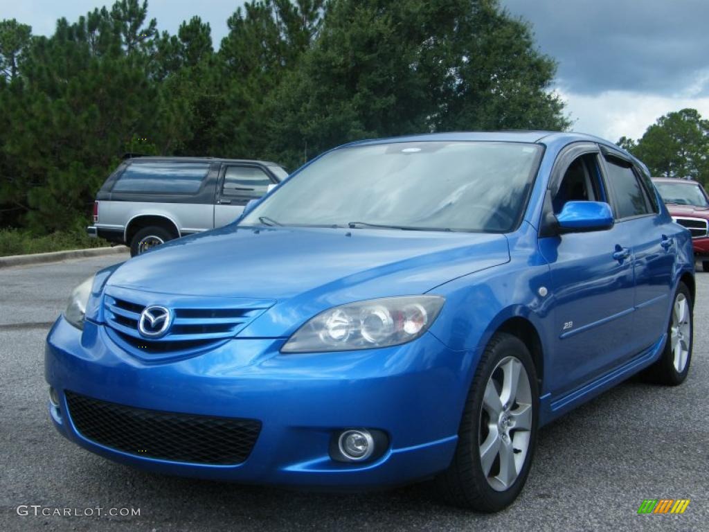 Winning Blue Metallic Mazda MAZDA3