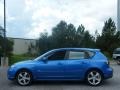 2006 Winning Blue Metallic Mazda MAZDA3 s Hatchback  photo #2