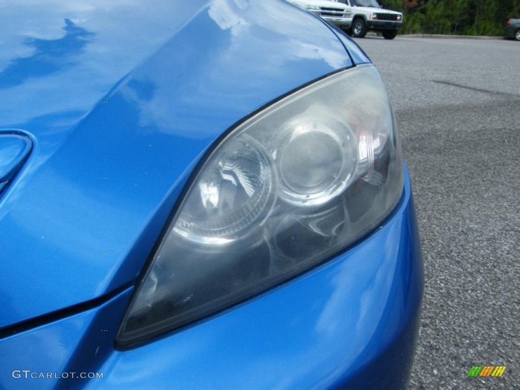2006 MAZDA3 s Hatchback - Winning Blue Metallic / Black/Blue photo #9