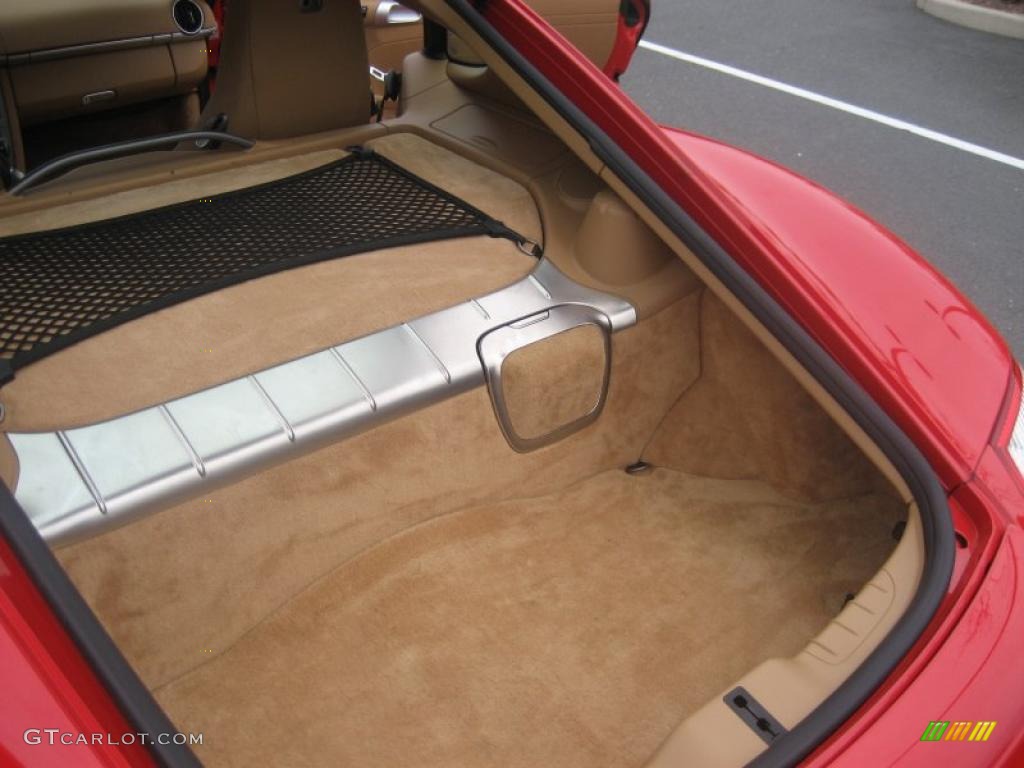 2007 Cayman S - Guards Red / Sand Beige photo #30