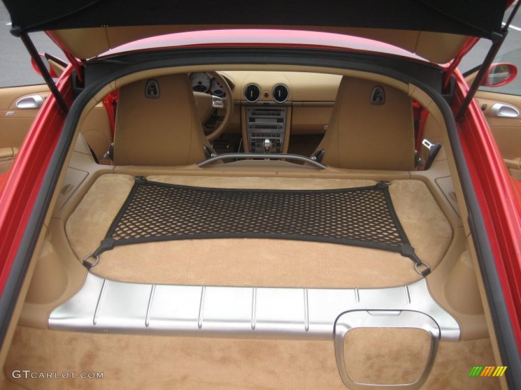 2007 Cayman S - Guards Red / Sand Beige photo #32