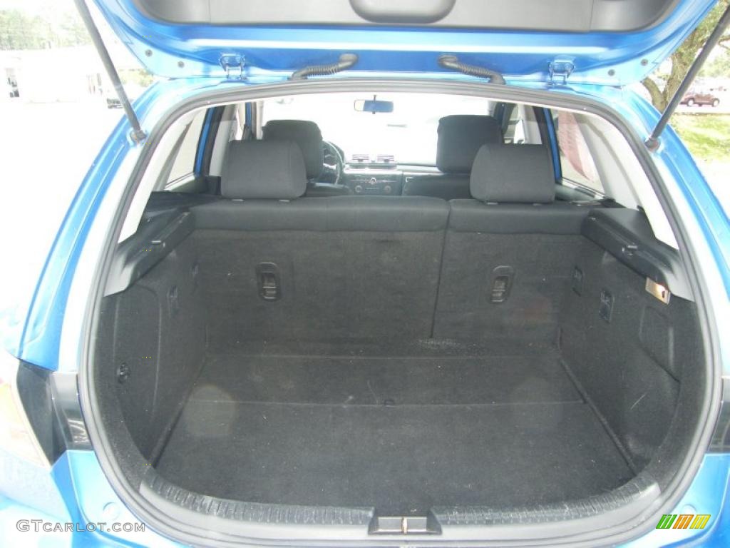 2006 MAZDA3 s Hatchback - Winning Blue Metallic / Black/Blue photo #25