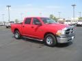 2010 Flame Red Dodge Ram 1500 ST Crew Cab 4x4  photo #3