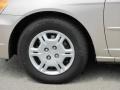 Titanium Metallic - Civic LX Sedan Photo No. 4