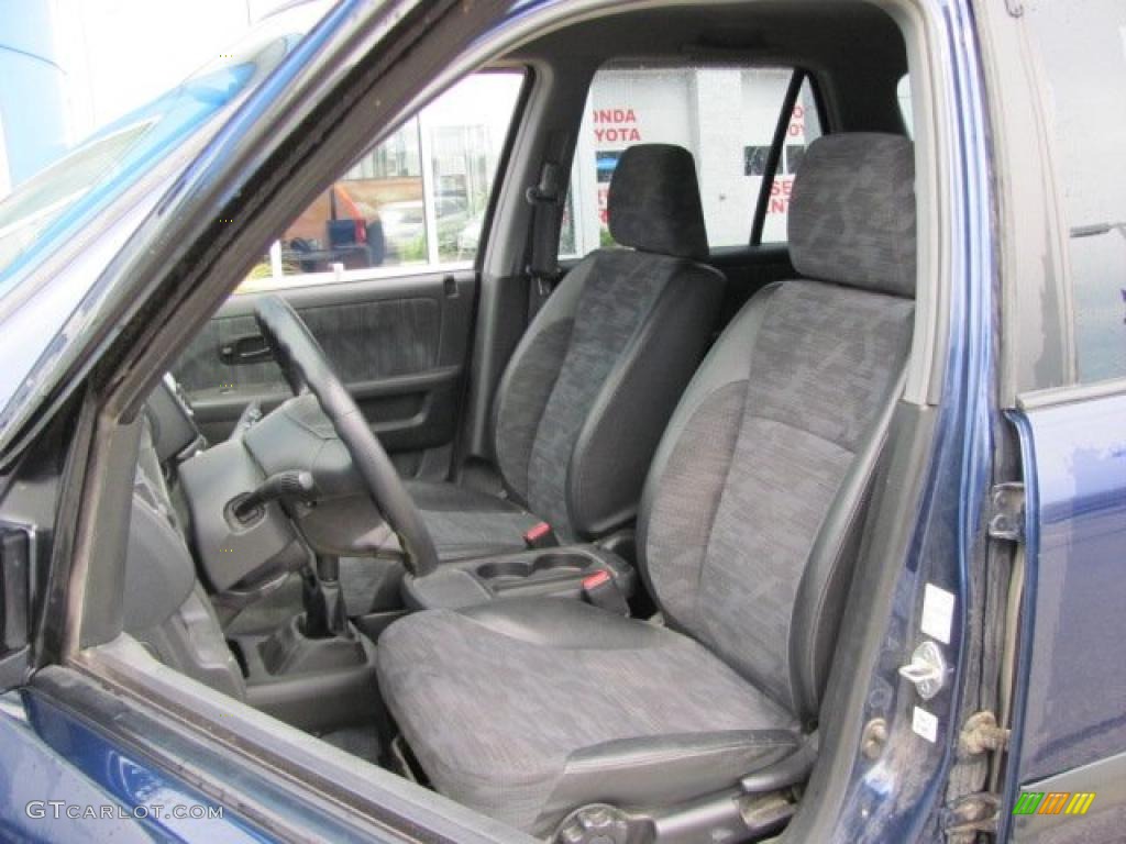 2004 CR-V LX 4WD - Eternal Blue Pearl / Black photo #12