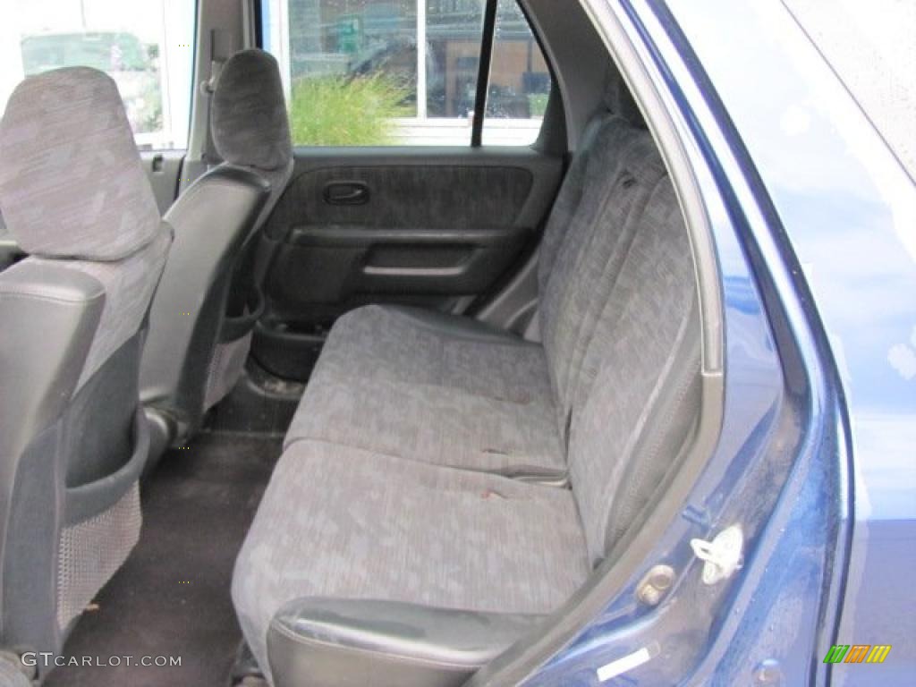 2004 CR-V LX 4WD - Eternal Blue Pearl / Black photo #17
