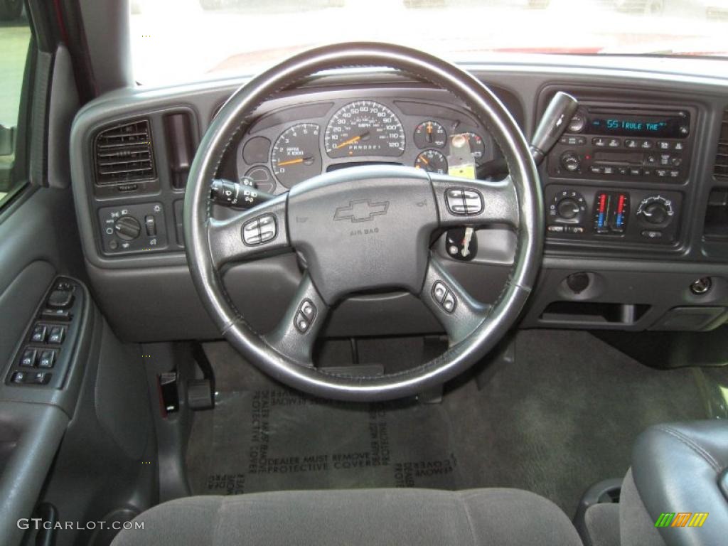 2006 Silverado 1500 LT Crew Cab - Sport Red Metallic / Dark Charcoal photo #9