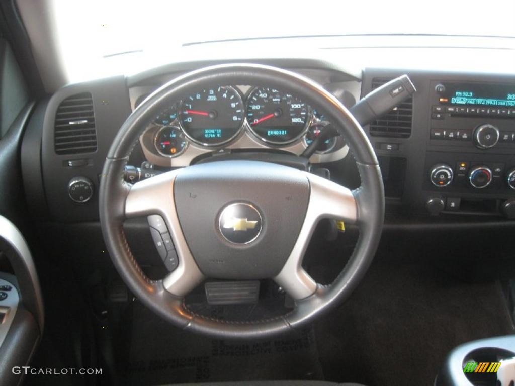 2008 Silverado 1500 LT Crew Cab - Graystone Metallic / Ebony photo #9