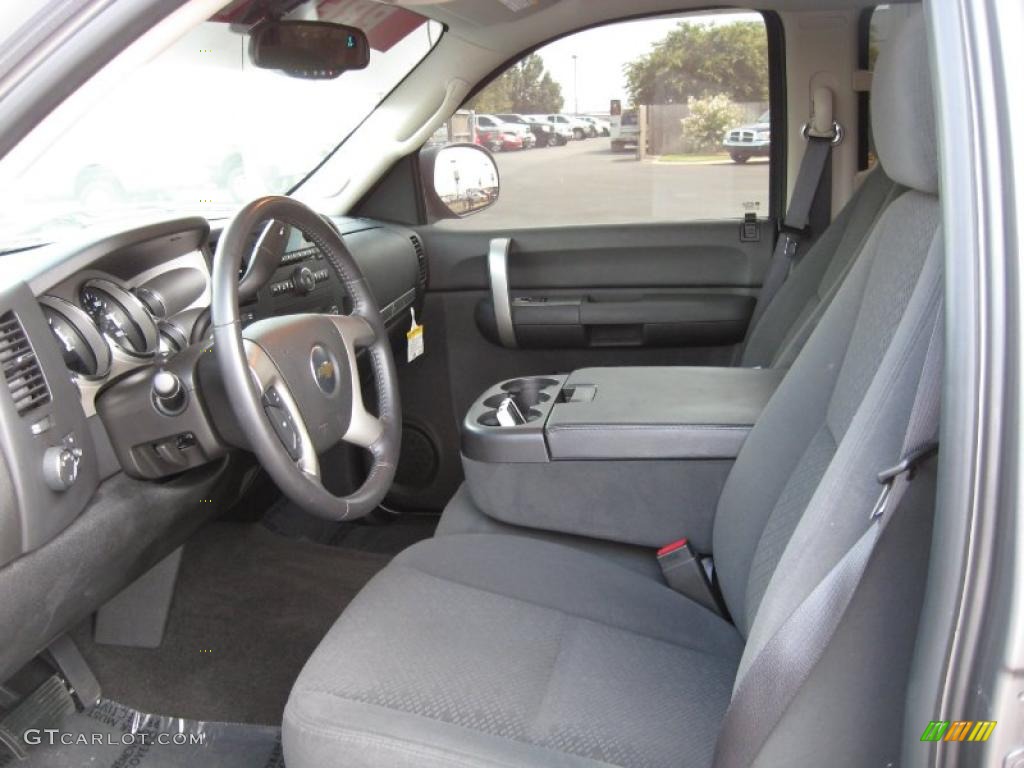 2008 Silverado 1500 LT Crew Cab - Graystone Metallic / Ebony photo #12