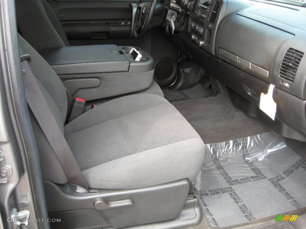 2008 Silverado 1500 LT Crew Cab - Graystone Metallic / Ebony photo #18