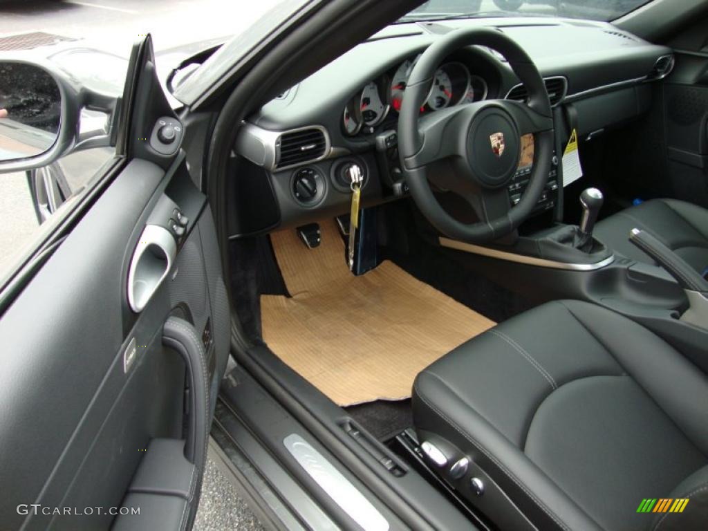 2011 911 Carrera S Coupe - Meteor Grey Metallic / Black photo #12
