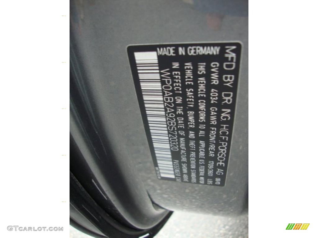 2011 911 Carrera S Coupe - Meteor Grey Metallic / Black photo #28