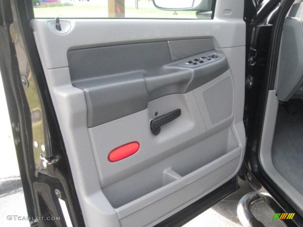2008 Ram 1500 Sport Quad Cab 4x4 - Brilliant Black Crystal Pearl / Medium Slate Gray photo #11