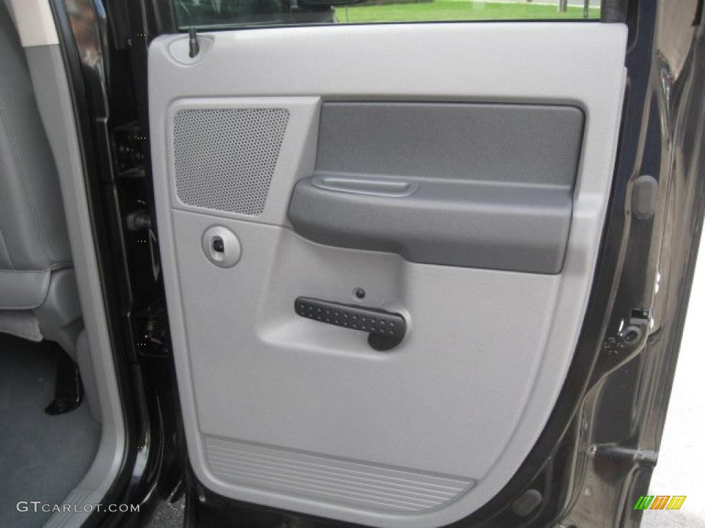 2008 Ram 1500 Sport Quad Cab 4x4 - Brilliant Black Crystal Pearl / Medium Slate Gray photo #16