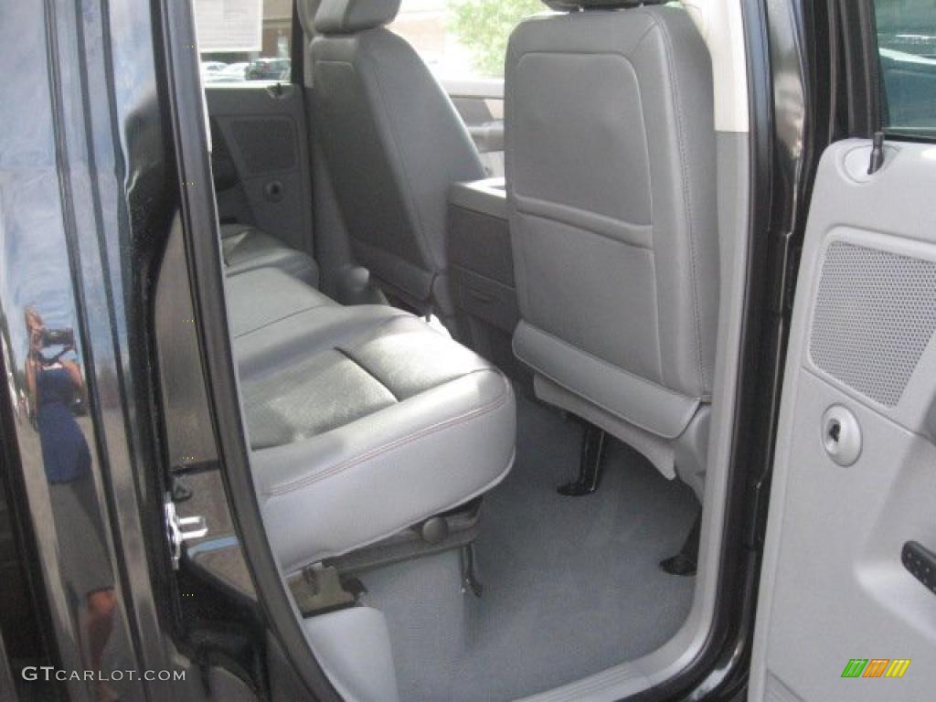 2008 Ram 1500 Sport Quad Cab 4x4 - Brilliant Black Crystal Pearl / Medium Slate Gray photo #17