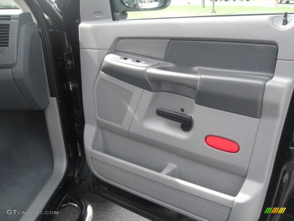 2008 Ram 1500 Sport Quad Cab 4x4 - Brilliant Black Crystal Pearl / Medium Slate Gray photo #18