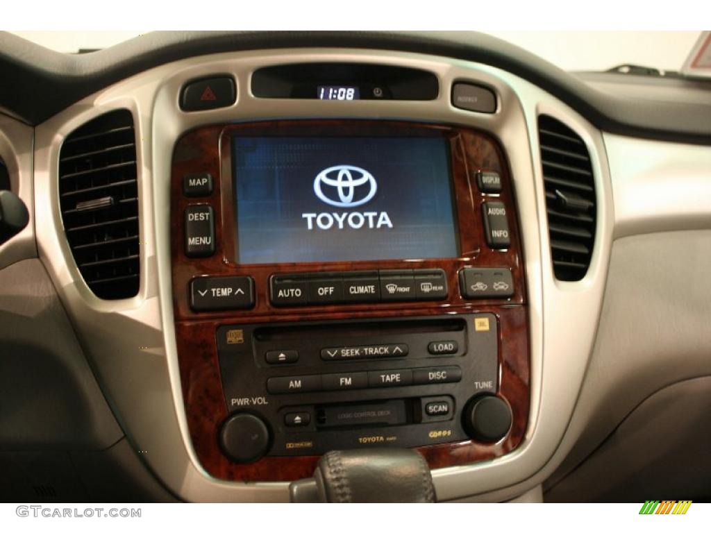 2006 Highlander Hybrid Limited 4WD - Black / Ash Gray photo #14