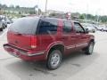 1998 Dark Cherry Red Metallic Chevrolet Blazer LS 4x4  photo #6