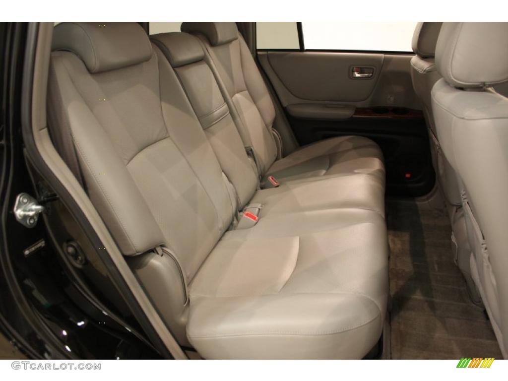 2006 Highlander Hybrid Limited 4WD - Black / Ash Gray photo #25