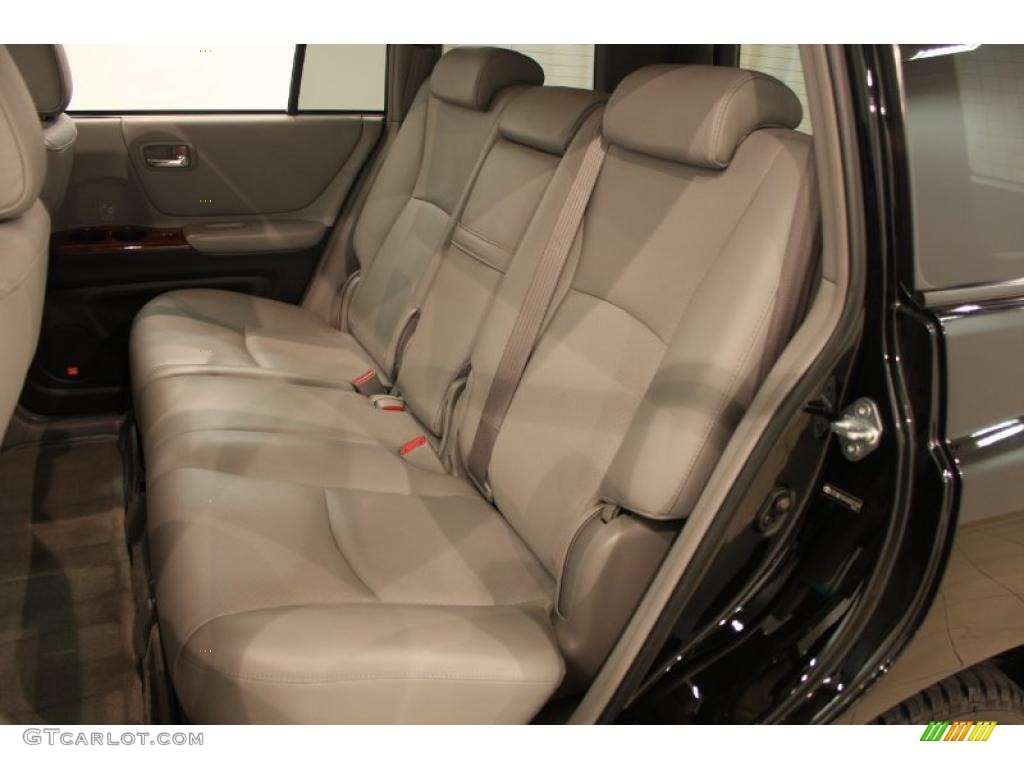 2006 Highlander Hybrid Limited 4WD - Black / Ash Gray photo #26