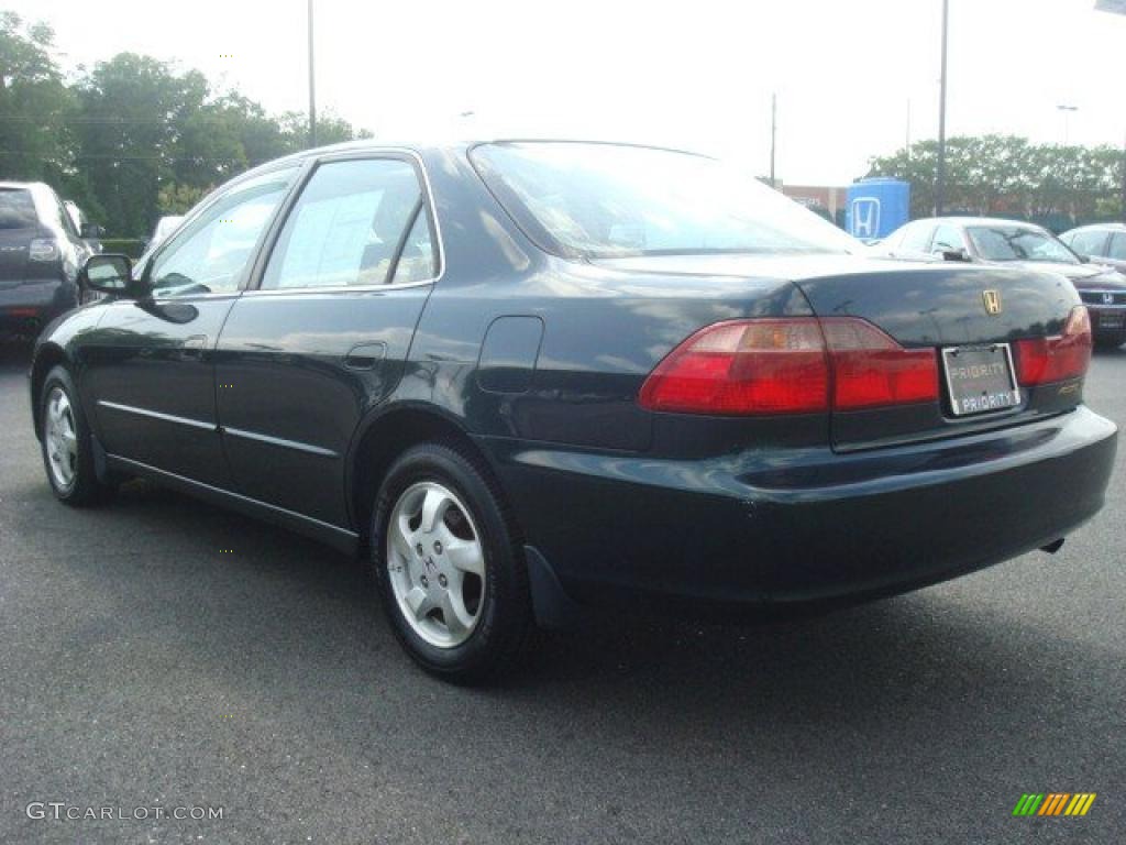 1999 Accord EX Sedan - Dark Emerald Pearl / Ivory photo #4