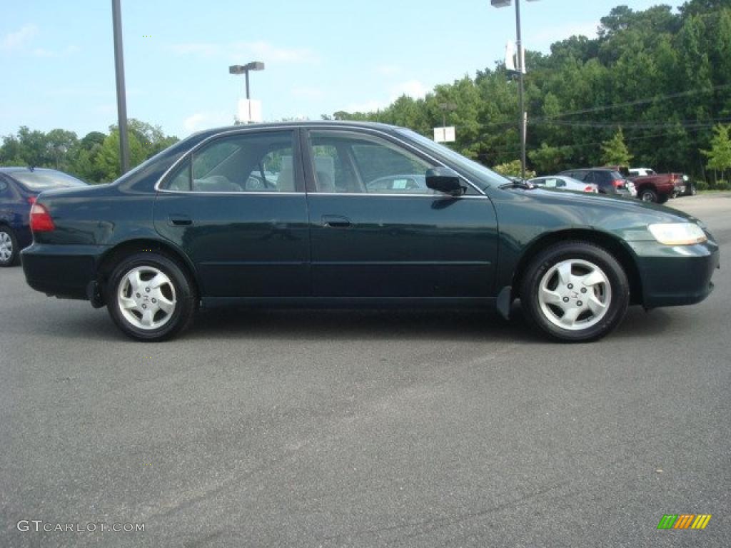 1999 Accord EX Sedan - Dark Emerald Pearl / Ivory photo #7