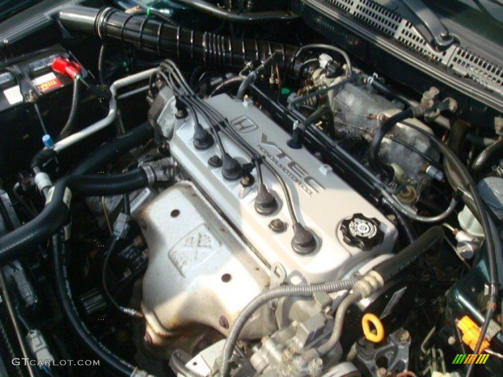 1999 Accord EX Sedan - Dark Emerald Pearl / Ivory photo #28