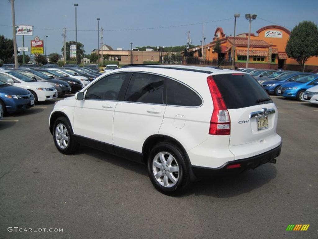 2009 CR-V EX-L - Taffeta White / Gray photo #3