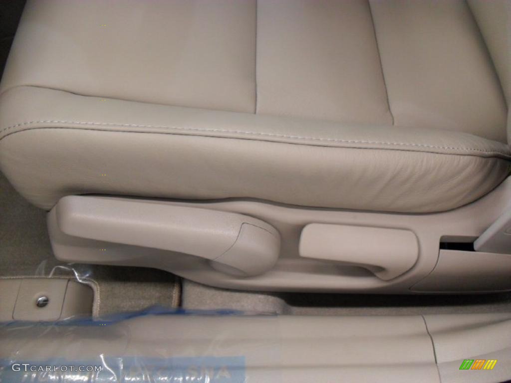 2010 Civic Hybrid Sedan - Crystal Black Pearl / Beige photo #10