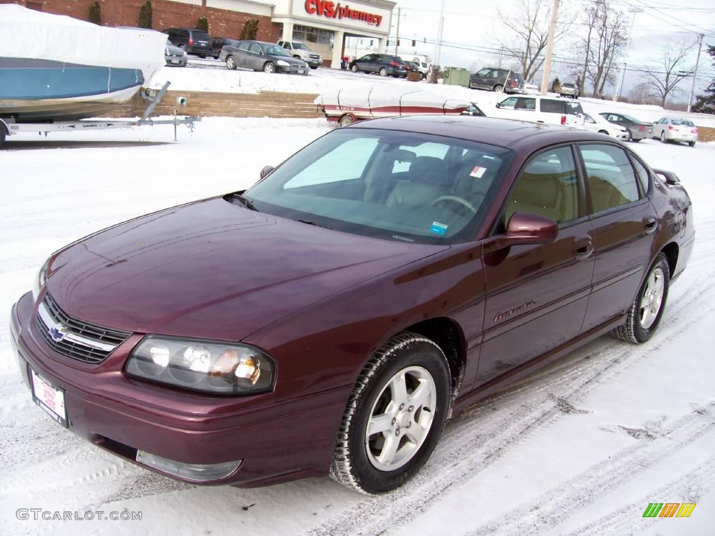 2004 Berry Red Metallic Chevrolet Impala Ls 3483929