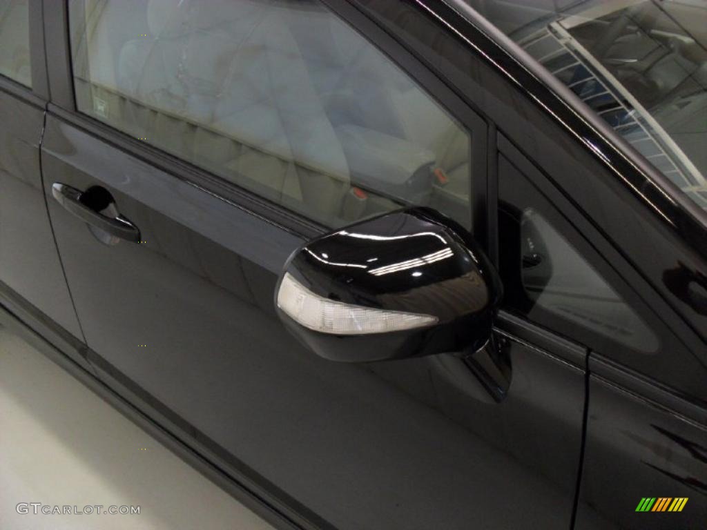 2010 Civic Hybrid Sedan - Crystal Black Pearl / Beige photo #26