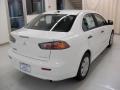 2010 Wicked White Metallic Mitsubishi Lancer DE  photo #4