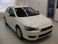 2010 Wicked White Metallic Mitsubishi Lancer DE  photo #5