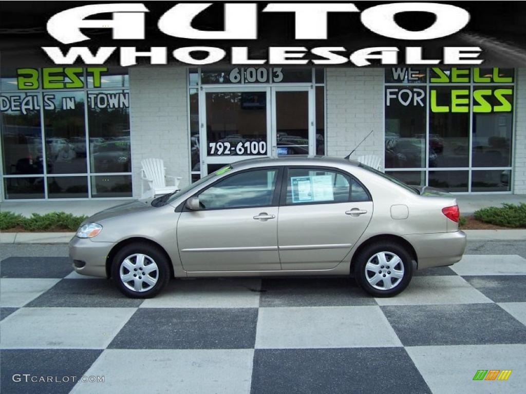 2006 Corolla LE - Desert Sand Mica / Beige photo #1