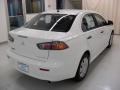 2010 Wicked White Metallic Mitsubishi Lancer DE  photo #4