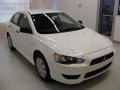2010 Wicked White Metallic Mitsubishi Lancer DE  photo #5