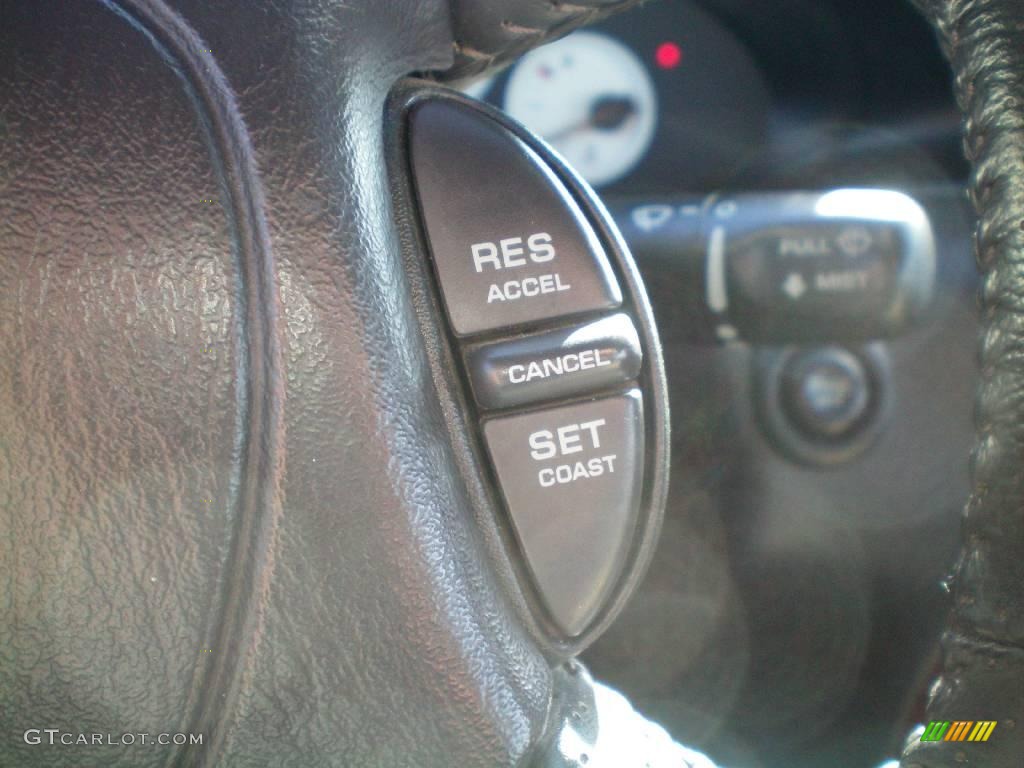 1998 Sebring JXi Convertible - Bright Platinum Metallic / Agate Black/Light Camel photo #14