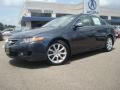 2007 Royal Blue Pearl Acura TSX Sedan  photo #2