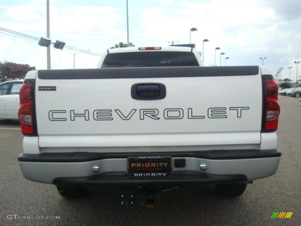 2006 Silverado 1500 Work Truck Regular Cab - Summit White / Dark Charcoal photo #4