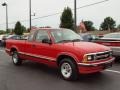 1997 Standard Red Chevrolet S10 LS Extended Cab  photo #2