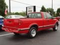1997 Standard Red Chevrolet S10 LS Extended Cab  photo #3