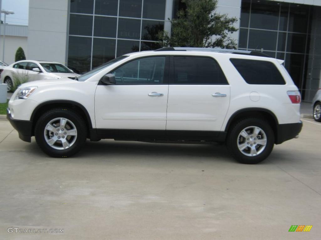 2011 Acadia SL - Summit White / Ebony photo #2