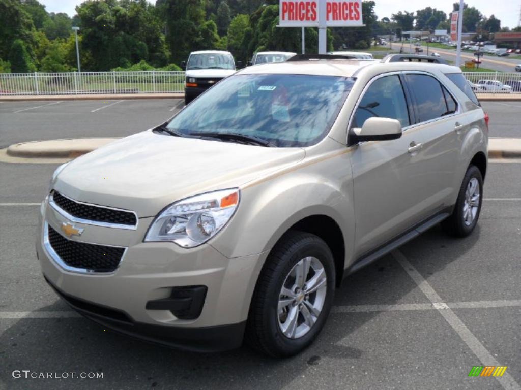 2010 Equinox LT - Gold Mist Metallic / Jet Black photo #1