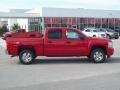 2010 Victory Red Chevrolet Silverado 1500 LT Crew Cab 4x4  photo #3