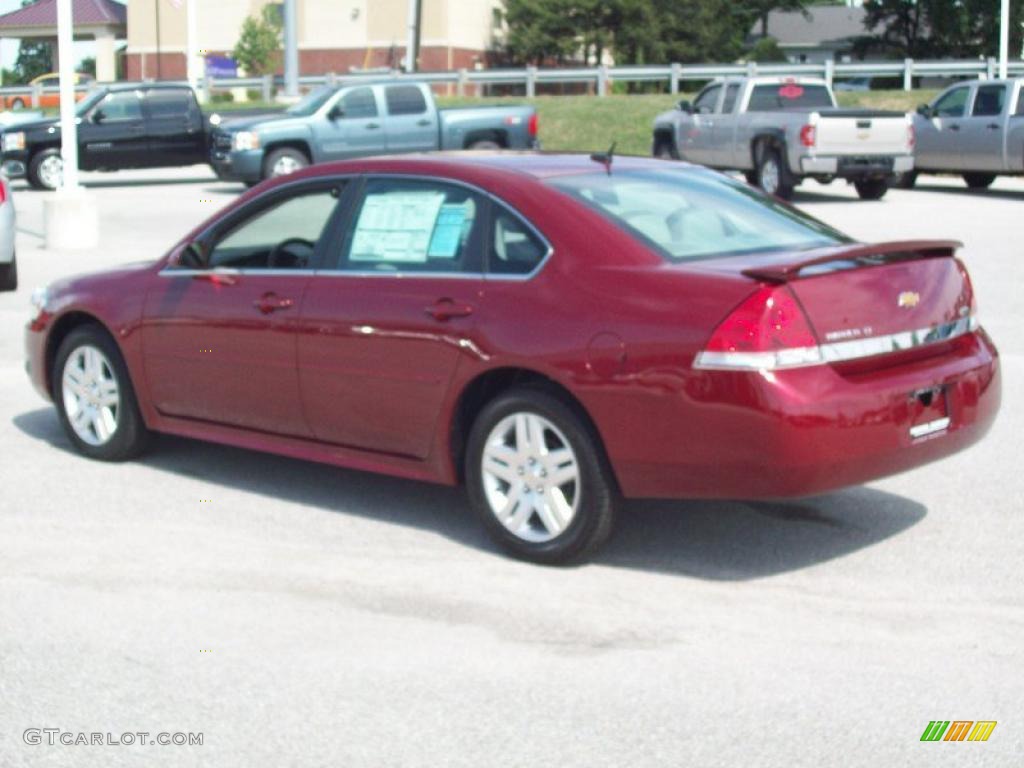 2011 Impala LT - Red Jewel Tintcoat / Gray photo #2