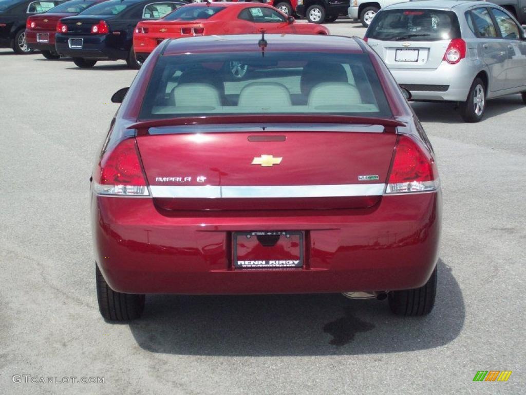 2011 Impala LT - Red Jewel Tintcoat / Gray photo #14