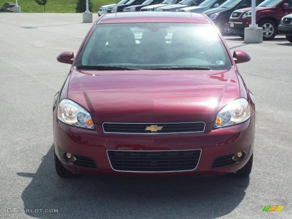 2011 Impala LT - Red Jewel Tintcoat / Gray photo #18