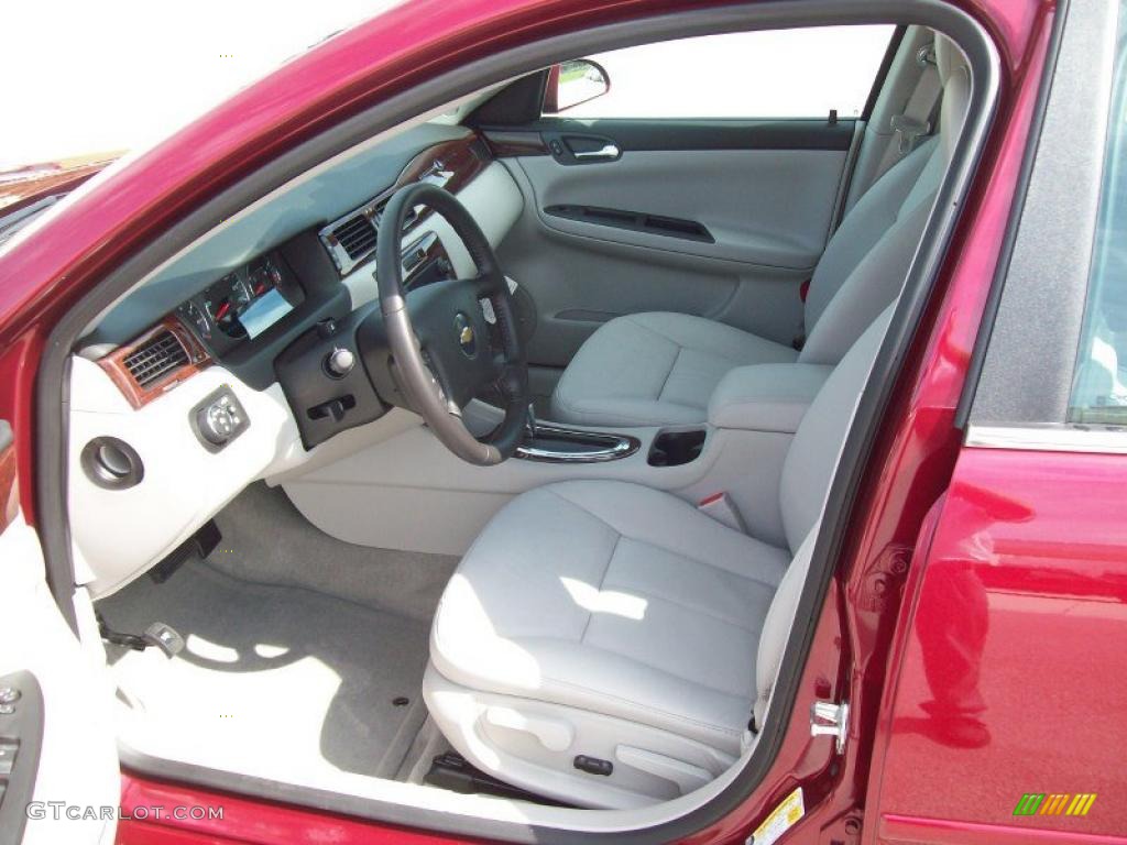 2011 Impala LT - Red Jewel Tintcoat / Gray photo #19