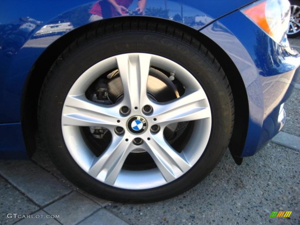 2008 1 Series 128i Coupe - Montego Blue Metallic / Black photo #10